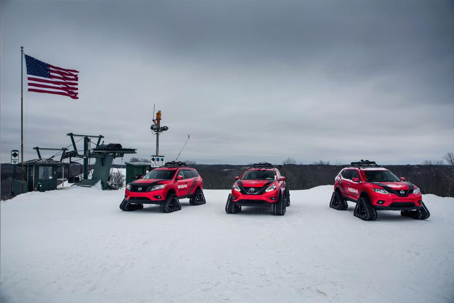  Nissan Murano Winter Warrior Concept 2016 года  (фото 12 из 17)